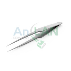 REXANT 12-0293-8 Пинцет прямой с острыми кончиками 120 мм.