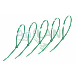 REXANT 07-0303-25 Хомут nylon 300 х 5.0 мм 25шт зеленый