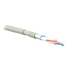 Belden 9842.00305 Кабель для интерфейса RS-485, 2x2x24 AWG (7х32), многожильный (stranded), экран SF/UTP - Beldfoil® (100%) + медная оплетка (90%), -30°С - +80°С, PVC