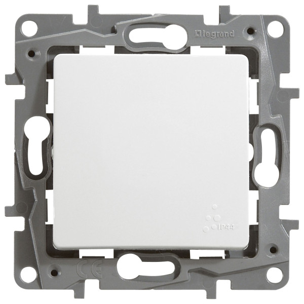 LEGRAND 672200 Выключатель/переключатель, IP44, 10AX, белый, ETIKA