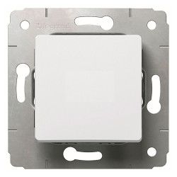 LEGRAND 773656 Выключатель 1-клавишный, 10А, 250В, белый, Cariva