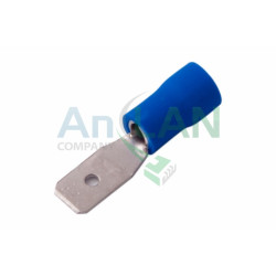REXANT 08-0331 КЛЕММА ПЛОСКАЯ изолированная (КПИ штекер - 2.8мм) 1.5-2.5кв.мм (MDD 2- 110(8), VM 2- 110(8))