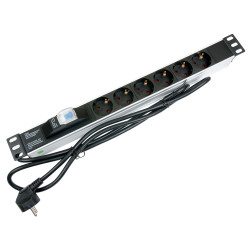 Cabeus PDU-6P-B-2EU Блок евророзеток для 19