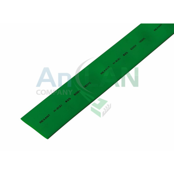 REXANT 22-5003 25.0 / 12.5 мм 1м термоусадка зеленая
