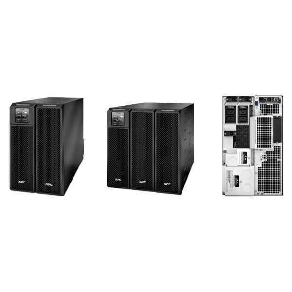 APC SRT8KXLI Smart-UPS On-Line Источник бесперебойного питания 8000 Вт /8000 ВА, Входной 230В /Выход 230В, Интерфейсный порт для замыкания контакта, RJ-45 10/100 Base-T, RJ-45 Serial, Smart-Slot, USB, модель расширенного времени работы