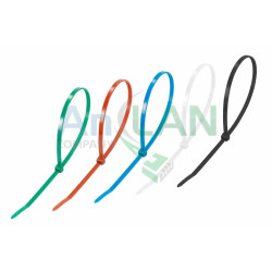 REXANT 07-0408-25 Хомут nylon 400 х 5.0 мм 25шт цветные