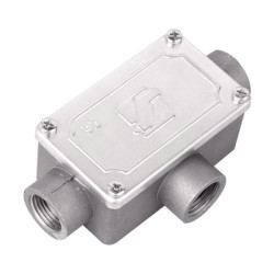 DKC / ДКС 6330-25 Коробка ответвительная алюминиевая, 3 ввода, М25х1,5 ,IP55, 118х67х42мм