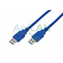 REXANT 18-1622 Шнур штекер USB A 3.0 - штекер USB A 3.0 0,75м
