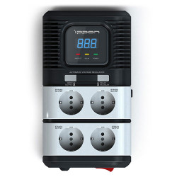 Ippon STAB-2000 Стабилизатор напряжения 2000VA/1000W (735399)Ippon STAB-2000 Стабилизатор напряжения 2000VA/1000W