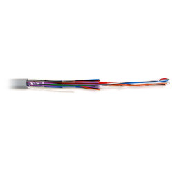 Hyperline UUTP25-C3-S24-IN-LSZH-GY (UTP25-C3-SOLID-INDOOR-LSZH) Кабель витая пара, неэкранированная U/UTP, категория 3, 25 пар (24 AWG), одножильный (solid), LSZH нг(C)-HF, –20°C – +60°C, серыйКабель неэкранированная витая пара (UTP), 10/25/50/100 ..