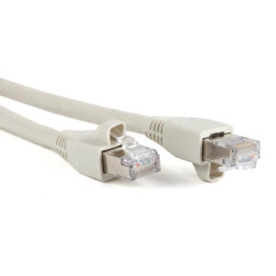 Hyperline PC-LPM-STP-RJ45-RJ45-C6a-3M-LSZH-GY Патч-корд F/UTP, экранированный, Cat.6a, LSZH, 3 м, серый