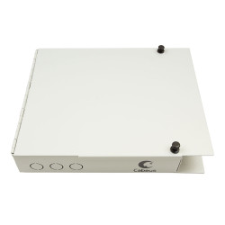 Cabeus JJT-16-SC Бокс оптический настенный на 16 SC (LC duplex) со сплайс пластиной и КДЗС (без пигтейлов и проходных адаптеров)