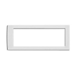 DKC / ДКС F00015G In-liner Aero Универсальная рамка 6 модулей, серый металлик, RAL 9006