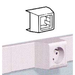 LEGRAND 030377 Рамка Mosaic в профиль 60x16
