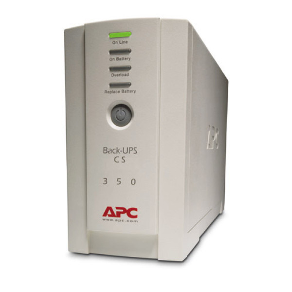 APC BK350EI Back-UPS CS 350 Источник бесперебойного питания на 350VA, USB порт