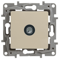 LEGRAND 672365 Модуль розетки TV оконечный, 5 дБ, 5-862 мГц, слоновая кость, ETIKA