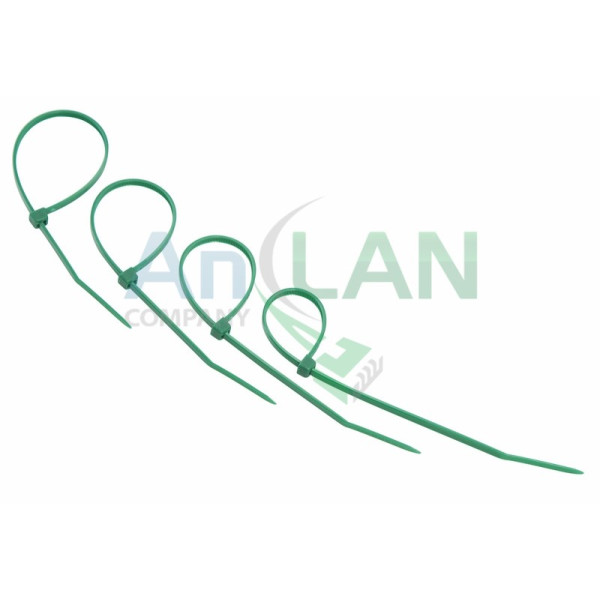 REXANT 07-0153-25 Хомут nylon 150 х 3.0 мм 25шт зеленый