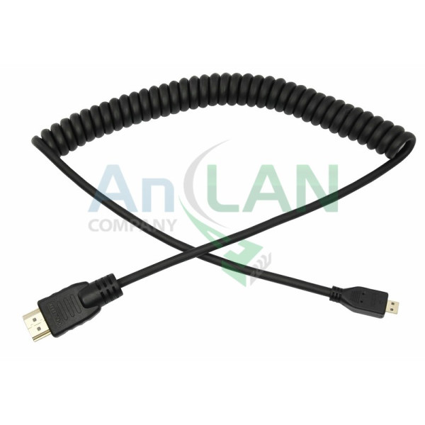 REXANT 17-7220 Шнур HDMI - micro HDMI 2М черный витой