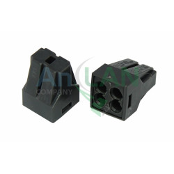 REXANT 07-3040 Электромонтажные экспресс-клеммы 773-304 (4*2.5кв.мм с пастой)