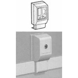 LEGRAND 030379 Рамка Mosaic 45 вдоль профиля , 2М