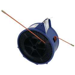 Cabeus Pull-C-10m Устройство для протяжки кабеля мини УЗК в пластмассовой коробке, 10м (диаметр прутка с оболочкой 3,5 мм)