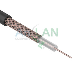 REXANT 01-2605 Кабель 1,5C-2V MINI COAXIAL, (72%), 75 Ом, 200 м., белый