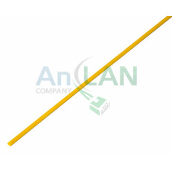 REXANT 20-1002 1.0 / 0.5 мм 1м термоусадка желтая