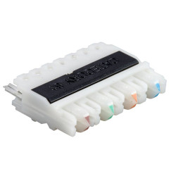 Hyperline 110C-M-4P-C6 4-х парный 110 модуль, категория 6