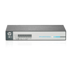 HP J9661A#ABB Коммутатор 1410-8 (8 ports 10/100, безвентиляторный, неуправляемый) (замена JD856A)