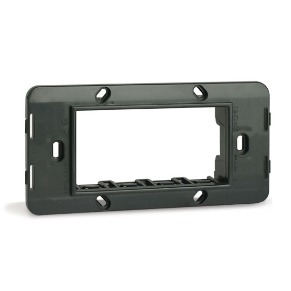 DKC / ДКС 75020N Каркас одноместный, с распорными лапками, черный RAL 7016, 2М, BRAVA