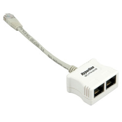 Hyperline SPL-YT4-U2-U2 Разветвитель RJ-45 4Prр.USOC -> 2 x 2Pr.USOC