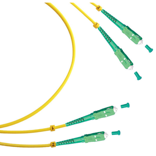 Купить Cabeus FOP(d)-9-SC/APC-SC/APC-20m Шнур оптический duplex SC/APC-SC/APC 9/125 sm 20м LSZH Cabeus FOP(d)-9-SC/APC-SC/APC-20m Шнур оптический duplex SC/APC-SC/APC 9/125 sm 20м LSZH