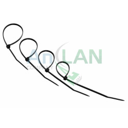 REXANT 07-0151-25 Хомут nylon 150 х 3.0 мм 25шт черный