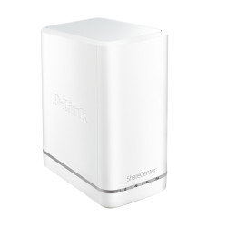 D-Link DNS-327L Облачный сетевой накопитель с 2 отсеками для жестких дисков, 1 портом 10/100/1000Base-T и 1 портом USB 3.0