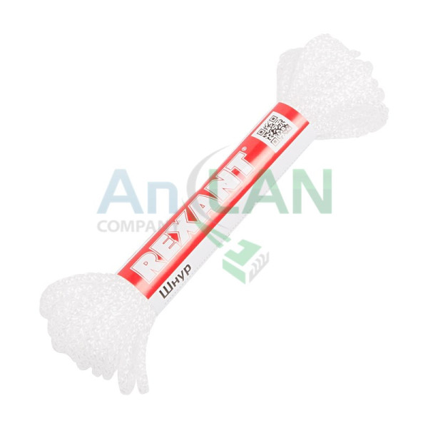 REXANT 77-0310-1 Шнур 3мм 10м (белый)