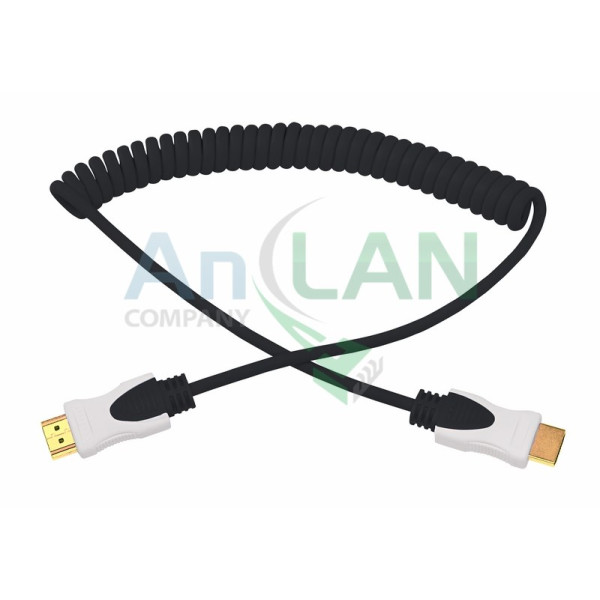REXANT 17-7020 Шнур HDMI- HDMI 2М черный витой