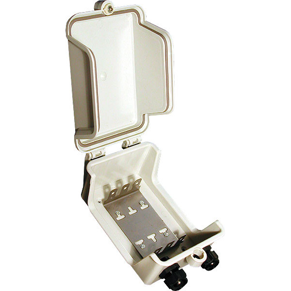 Hyperline KR-INBOX-30 (outdoor) Коробка распределительная на 30 пар, 185х135х80 мм, IP 54, -20 С - +80 С