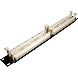 Hyperline 110C-19-100P-1U 100 парная кросс-панель 110 типа, 19