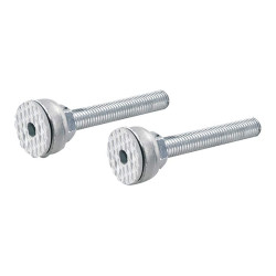 Hyperline FV-M12 Ножка M12x95 (до 500 кг), цвет серебристый, для шкафов и стоек серий TTC, TSC, TWM-FC, TWFS-FC, ORV