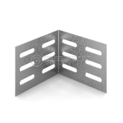 OSTEC СУ-100 Соединитель универсальный для лотка 90 град. h 100 1,5 мм