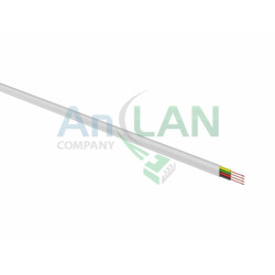 REXANT 01-5101 Кабель телефонный 4 жилы 100м белый (ШТЛП-4)