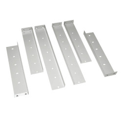 ZPAS WZ-2378-19-00-011 Комплект фиксаторов глубины для стоек серии SRK, цвет серый (RAL 7035) (SRK-2378-4/5/6)