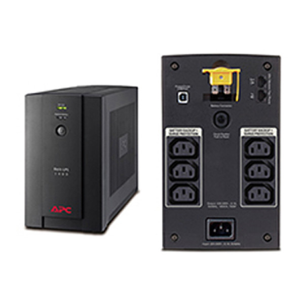 APC BX1400UI Back-UPS Источник бесперебойного питания на 1400VA/700W, 230V, AVR, 6x IEC 320 C13 (батарейное резервное питание)