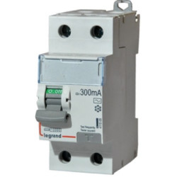 LEGRAND 411527 Дифференциальный выключатель, серия DX3, 80A, 300mA, 2-полюсный, тип АС