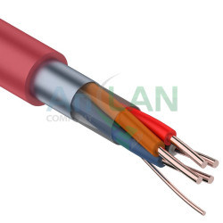 REXANT 01-4681 Кабель в экране КПСВЭВнг(А)-LS 2х2х1,00 кв.мм, 200м.