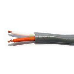 Canare 2S7F GRAY Кабель для подключения акустических систем 2x16AWG(1.27 кв.мм), медь, многожильный, внеш. диам- 6.8 мм, серый