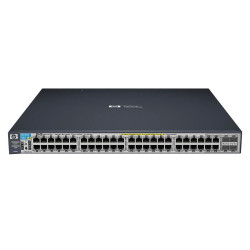 HP J9148A#ABB 2910-48G-PoE+ al Коммутатор (44 ports 10/100/1000 PoE+, 4 10/100/1000 PoE+ or SFP, 4 10-GbE opt., Managed, Layer 3 static, Stackable 19') (repl. for JE063A)
