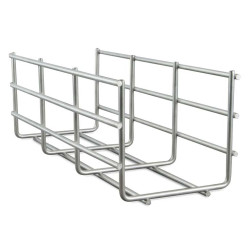 AXELENT X-TRAY 0132 Проволочный лоток шириной 320 мм, высотой 110 мм, оцинковано-хромированный, для внутренних работ (для помещений) (2.5 м)