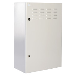 Шкаф уличный всепогодный настенный 9U (600х500), передняя дверь вентилируемая