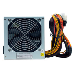 Блок питания 3Cott 450W v.2.3, A.PFC, 20+4P, 4+4P, 5* PATA, 3* SATA, 1* FDD, 12CM FAN